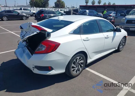 2017 Honda Civic Ex from USA, damaged, VIN 2HGFC2F78HH555529